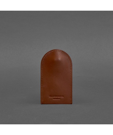 Leather key holder 2.0 light brown