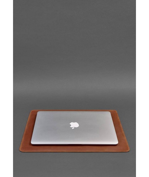 Набір для робочого столу із натуральної шкіри 1.0 світло-коричневий Crazy Horse