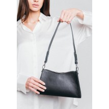 Жіноча шкіряна сумка Sally чорна