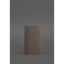 Leather case for iPhone 11 Dark beige