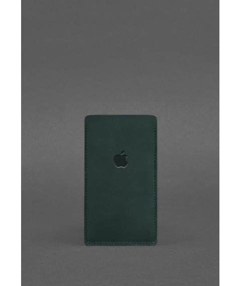 Шкіряний чохол для iPhone 11 Зелений Crazy Horse