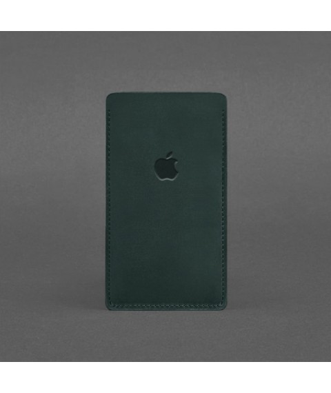 Шкіряний чохол для iPhone 11 Зелений Crazy Horse