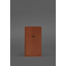 Leather case for iPhone 11 Light brown Crazy Horse