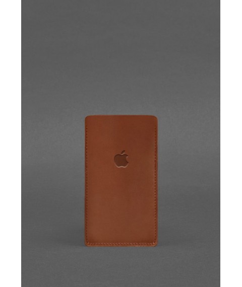 Leather case for iPhone 11 Light brown Crazy Horse