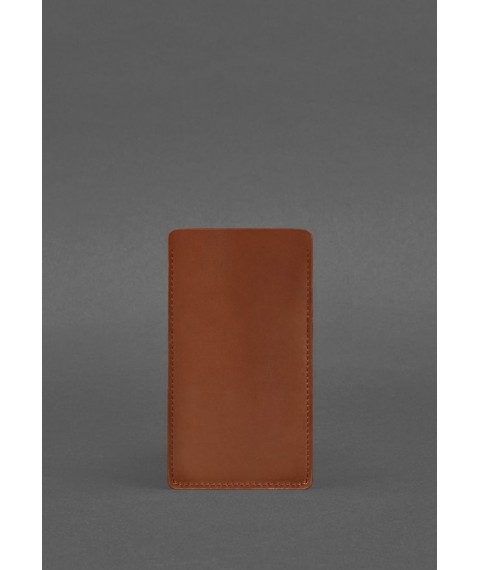 Leather case for iPhone 11 Light brown Crazy Horse