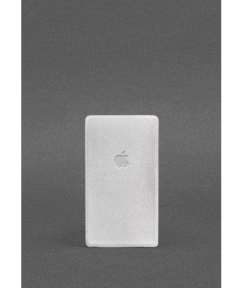 Шкіряний чохол для iPhone 11 Білий