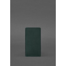 Шкіряний чохол для iPhone 12 Зелений Crazy Horse