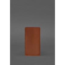 Leather case for iPhone 12 Light brown Crazy Horse