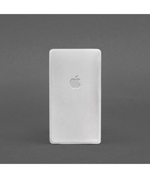 Leather case for iPhone 12 White