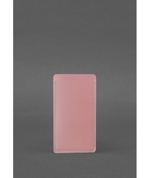 Кожаный чехол для iPhone 13 Розовый
