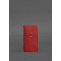 Leather case for iPhone 12 Red