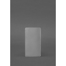 Кожаный чехол для iPhone 12 Серый