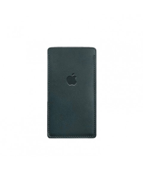 Leather case for iPhone 12 Green Crust