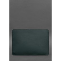 Чохол із натуральної шкіри для MacBook 13 дюйм Зелений краст