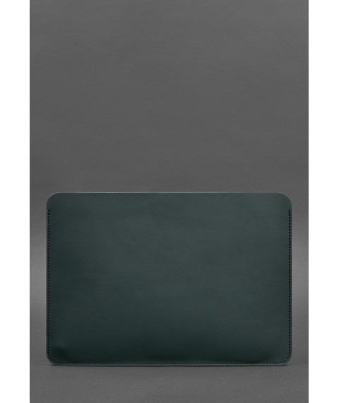 Genuine leather case for MacBook 13 inch Green Crust