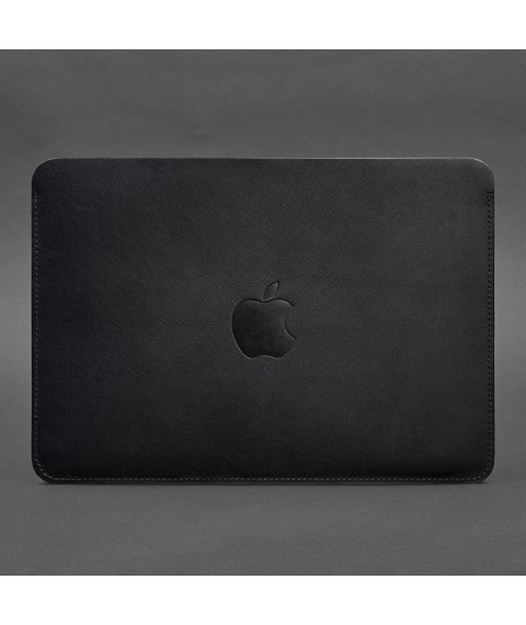 Чехол из натуральной кожи для MacBook 13 дюйм Синий Краст