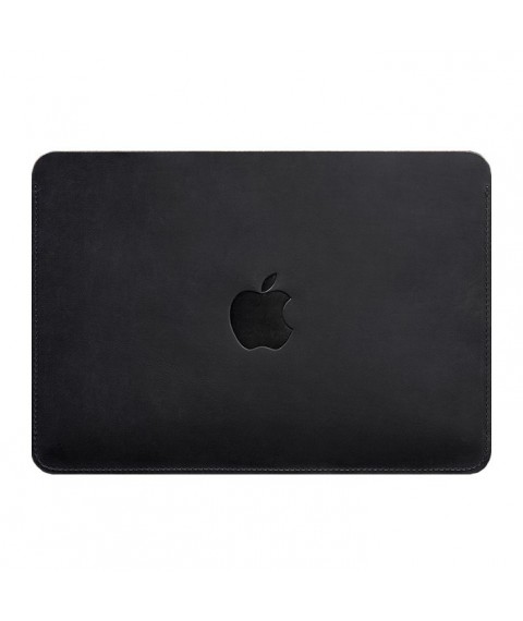 Genuine leather case for MacBook 13 inch Blue Crazy Horse