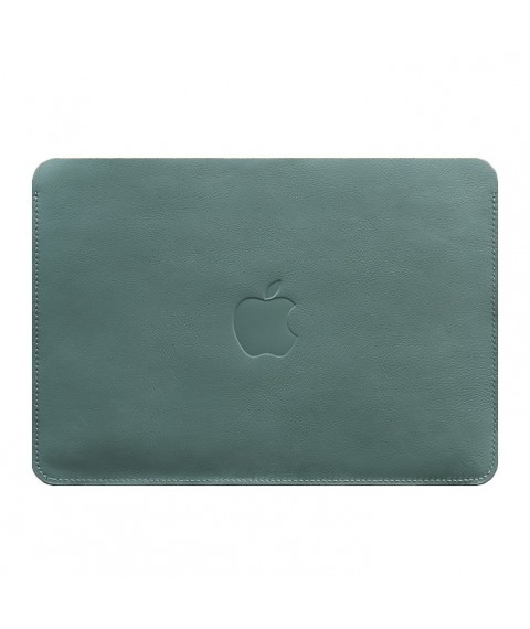 Genuine leather case for MacBook 13 inch Turquoise