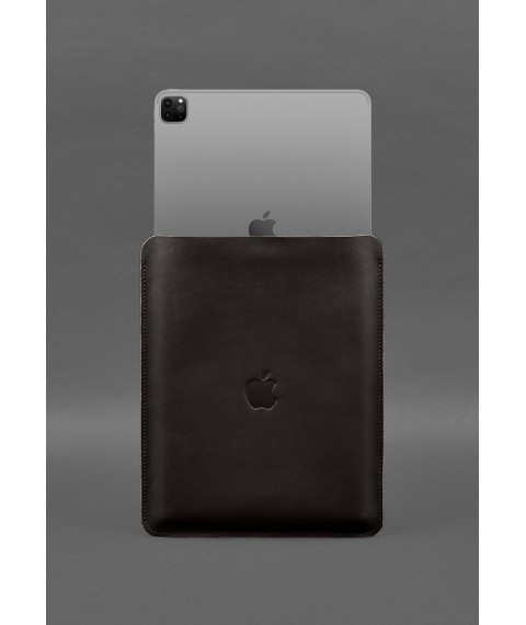 Кожаный чехол-футляр для iPad Pro 12,9 Темно-коричневый