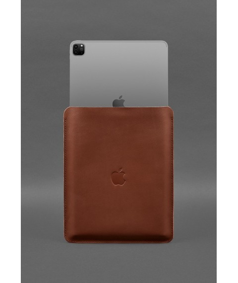 Leather case for iPad Pro 12.9 Light brown