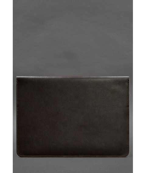 Leather Envelope Case with Magnets for Laptop Universal Dark Brown