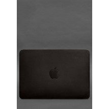 Leather case for MacBook Air 15-inch (2023) Dark brown