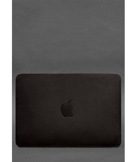 Leather case for MacBook Air 15-inch (2023) Dark brown