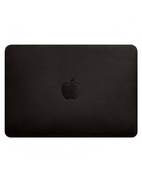 Leather case for MacBook Air 15-inch (2023) Dark brown