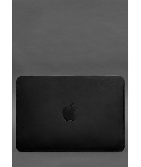 Leather case for MacBook Air 15-inch (2023) Black