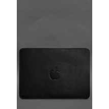 Кожаный чехол для MacBook Air 15-inch (2023) Черный