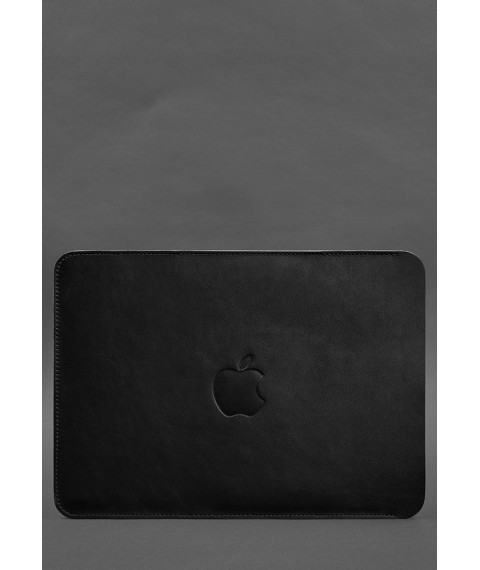 Leather case for MacBook Air 15-inch (2023) Black