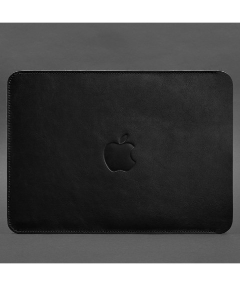 Leather case for MacBook Air 15-inch (2023) Black