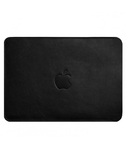 Leather case for MacBook Air 15-inch (2023) Black