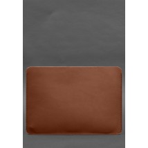 Шкіряний чохол для MacBook Air 15-inch (2023) Світло-коричневий