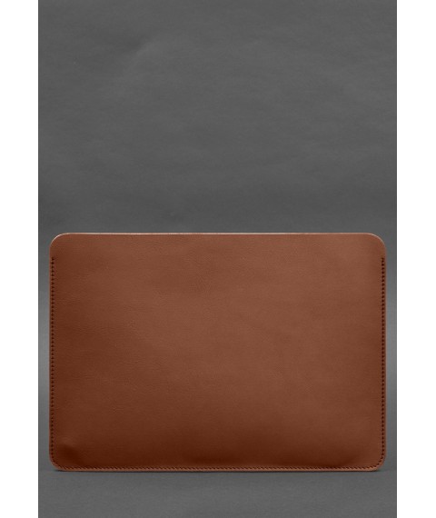 Шкіряний чохол для MacBook Air 15-inch (2023) Світло-коричневий