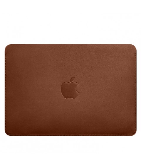 Шкіряний чохол для MacBook Air 15-inch (2023) Світло-коричневий