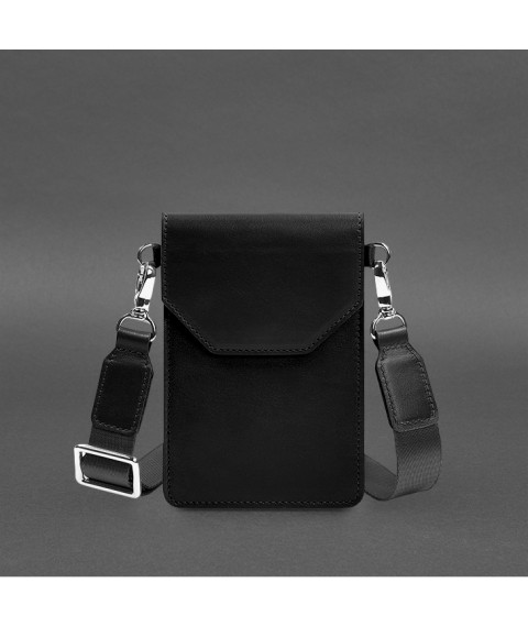 Leather phone bag maxi Chorna