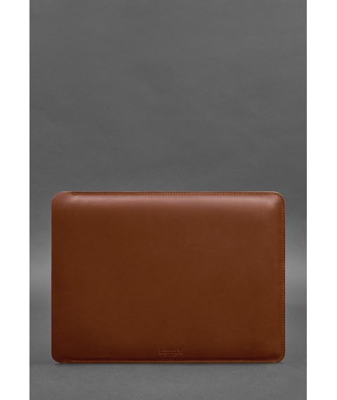 Leather case for MacBook 13 inch Light brown Crazy Horse
