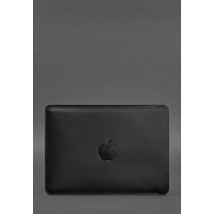 Шкіряний чохол для MacBook 15-16 Чорний