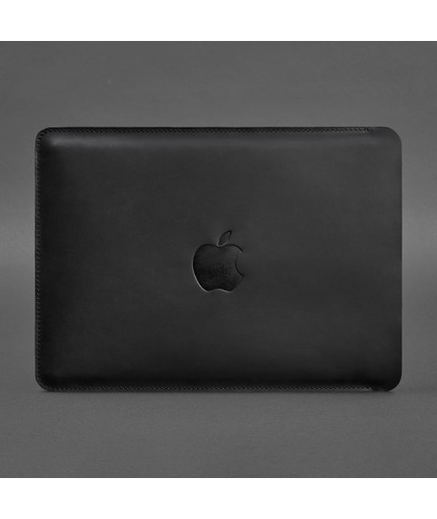 Leather case for MacBook 15-16 Black