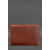 Кожаный чехол для MacBook 15-16 Светло-коричневый