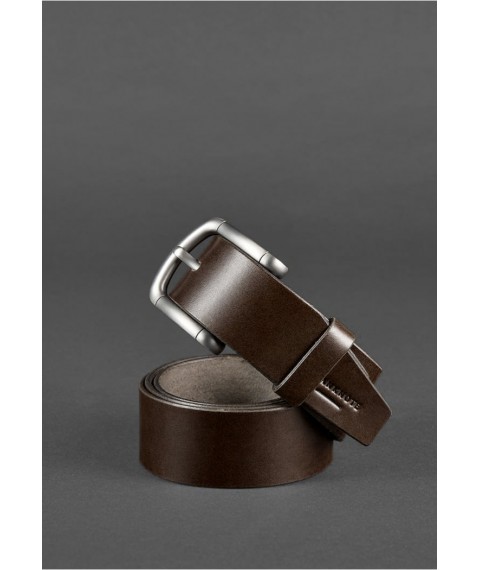 Men's belt 40 mm brown