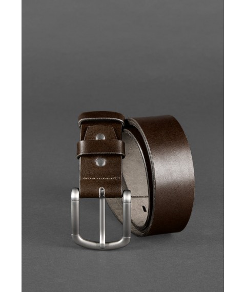 Men's belt 40 mm brown