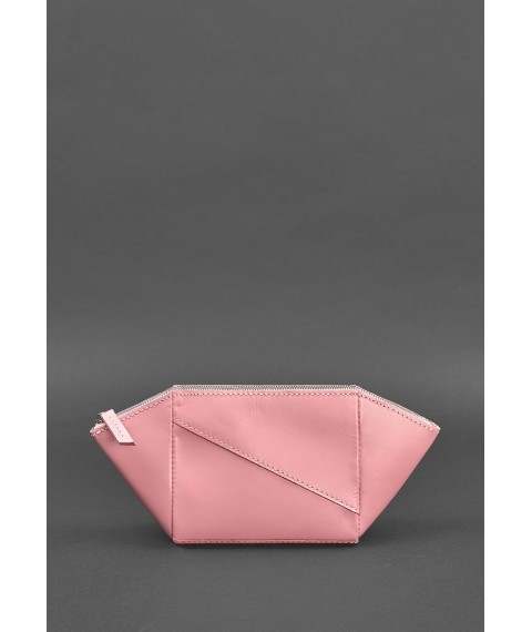 Women's pink leather cosmetic bag 2.0 Crust