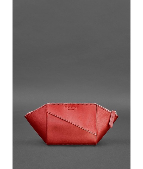 Women's leather cosmetic bag 2.0 Red