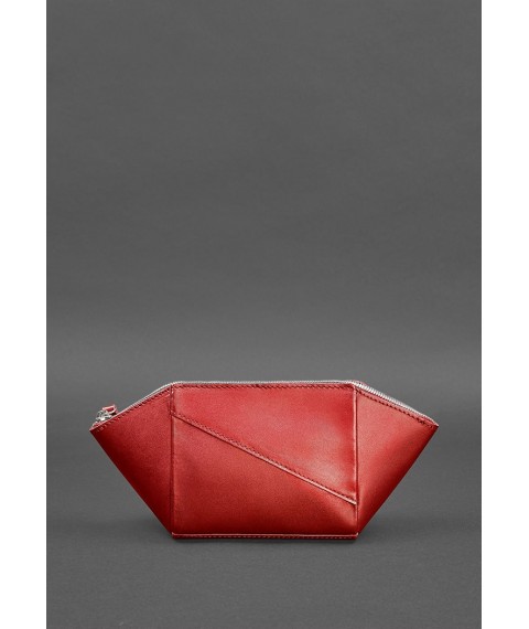 Women's leather cosmetic bag 2.0 Red