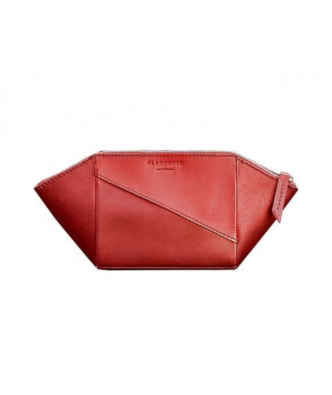 Women's leather cosmetic bag 2.0 Red