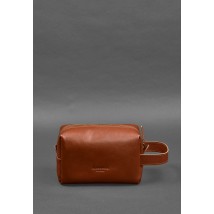 Leather cosmetic bag 5.0 Light brown