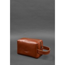 Leather cosmetic bag 5.0 Light brown