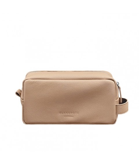 Leather cosmetic bag 6.0 beige flotar